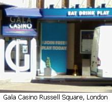 Grosvenor Casino Russell Square, London.