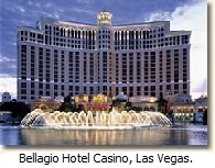 Reviewed Casino: The Bellagio Hotel & Casino, Las Vegas, Nevada, USA.