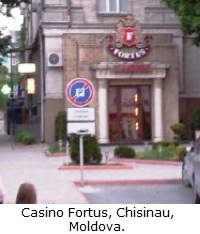 Casino Fortus, Chisinau, Moldova.
