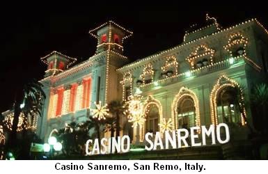 Casino Sanremo, San Remo, Italy. One of the best casinos.