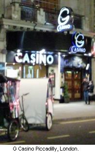 Grosvenor G Casino Piccadilly, London.