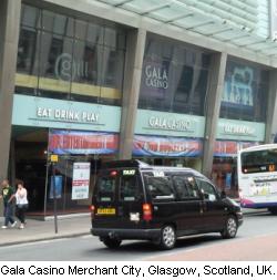 Grosvenor (was Gala) Merchant City Casino, Glasgow, Scotland, United Kingdom.