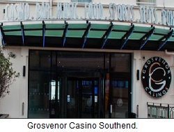 Grosvenor Casino Southend, United Kingdom.