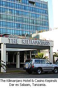 The Kilimanjaro Hotel & Casino Kempinski, Dar es Salaam, Tanzania.