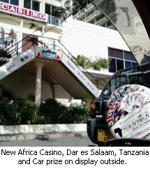 New Africa Casino, Dar es Salaam, Tanzania.