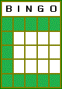 Bingo Letter C Pattern.
