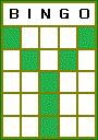 Bingo Letter Y Pattern.