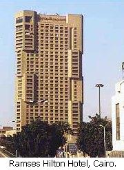 Ramses Hilton Hotel, The London Club Casino, Cairo, Egypt.