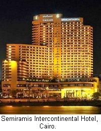 Semiramis Intercontinental Hotel, Casino Semiramis, Cairo, Egypt.