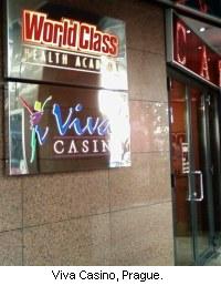 Viva Casino, Prague, Czech Republic.