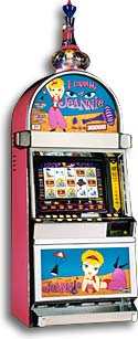 I Dream Of Jeannie slot game.